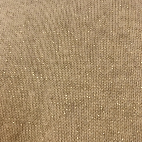 Talbots Gold Cashmere Blend Sweater Medium - Picture 5 of 7